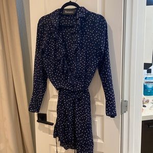 RealisationPar Alexandra dress in navy star Large